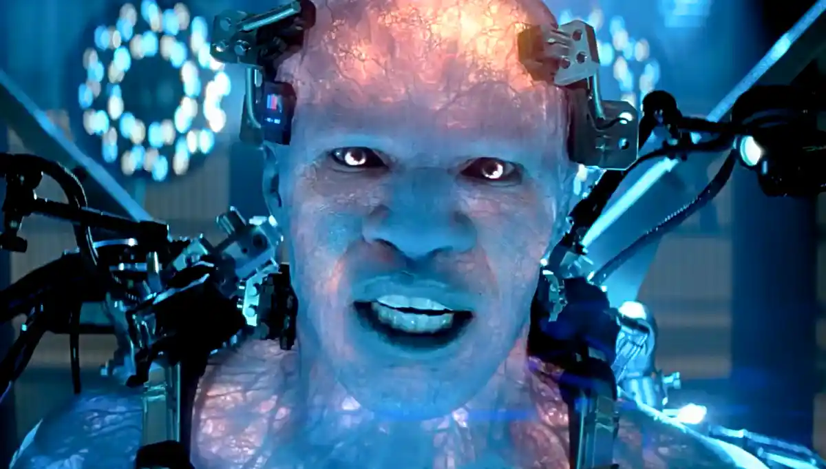 Jamie Foxx as Electro in The Amazing Spider-Man 2